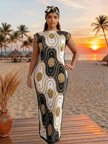 Elegant Maxi Length Muslim African Traditional Shawl for Women Dubai Luxury Kaftan Abaya Evening Dress Beach Covers Scarf