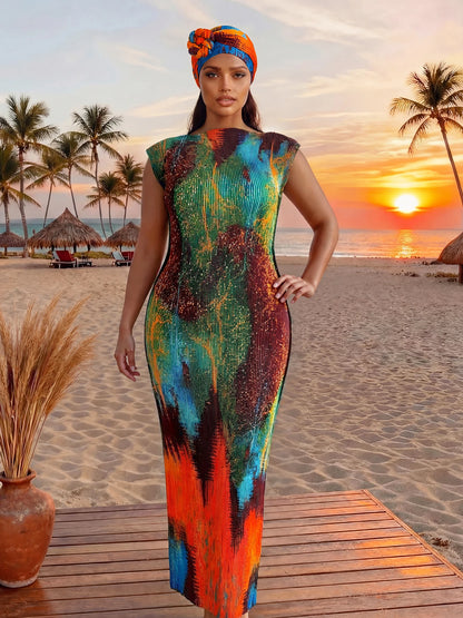 Elegant Maxi Length Muslim African Traditional Shawl for Women Dubai Luxury Kaftan Abaya Evening Dress Beach Covers Scarf