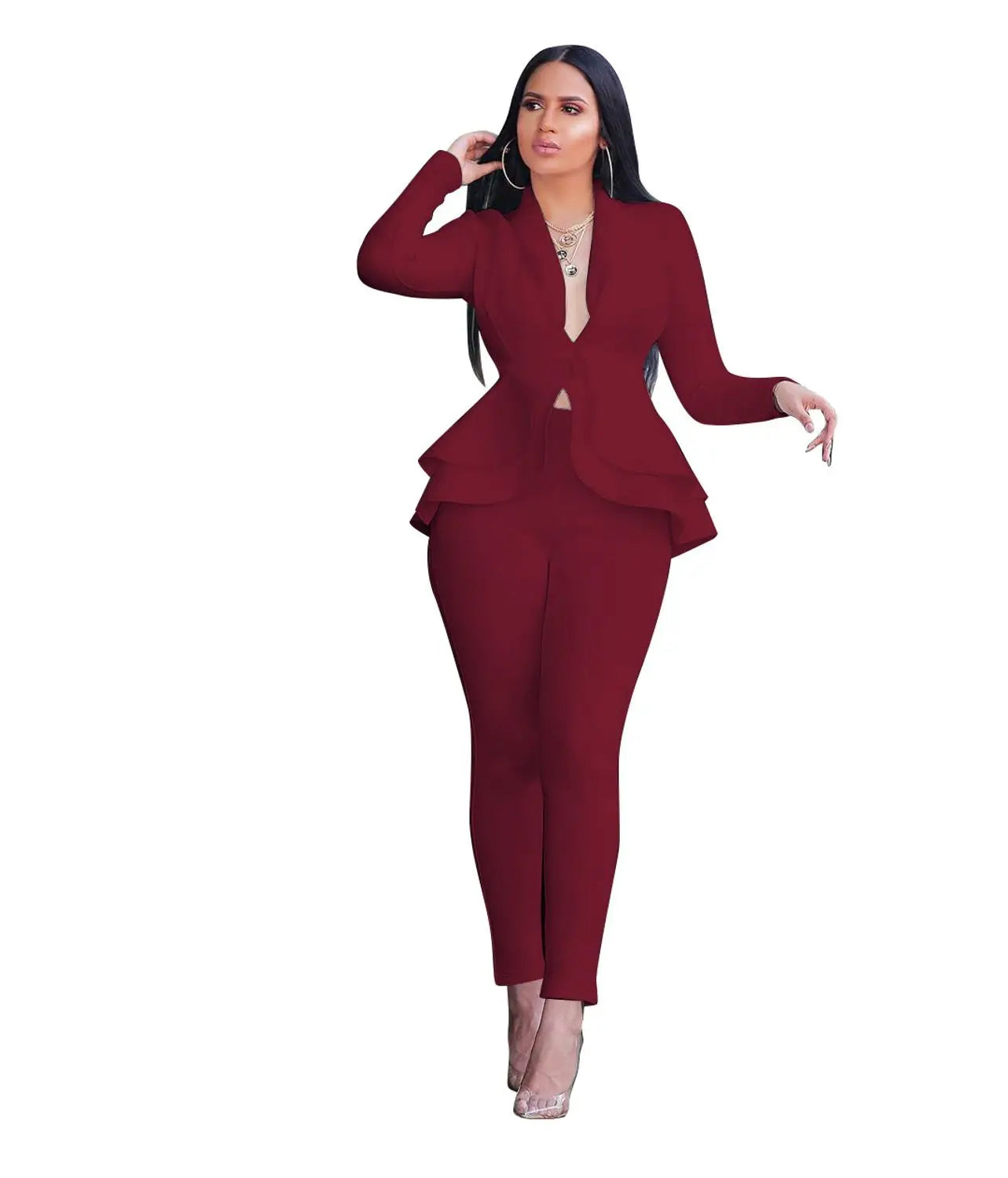 Women's Long Sleeve 2-Piece Set
