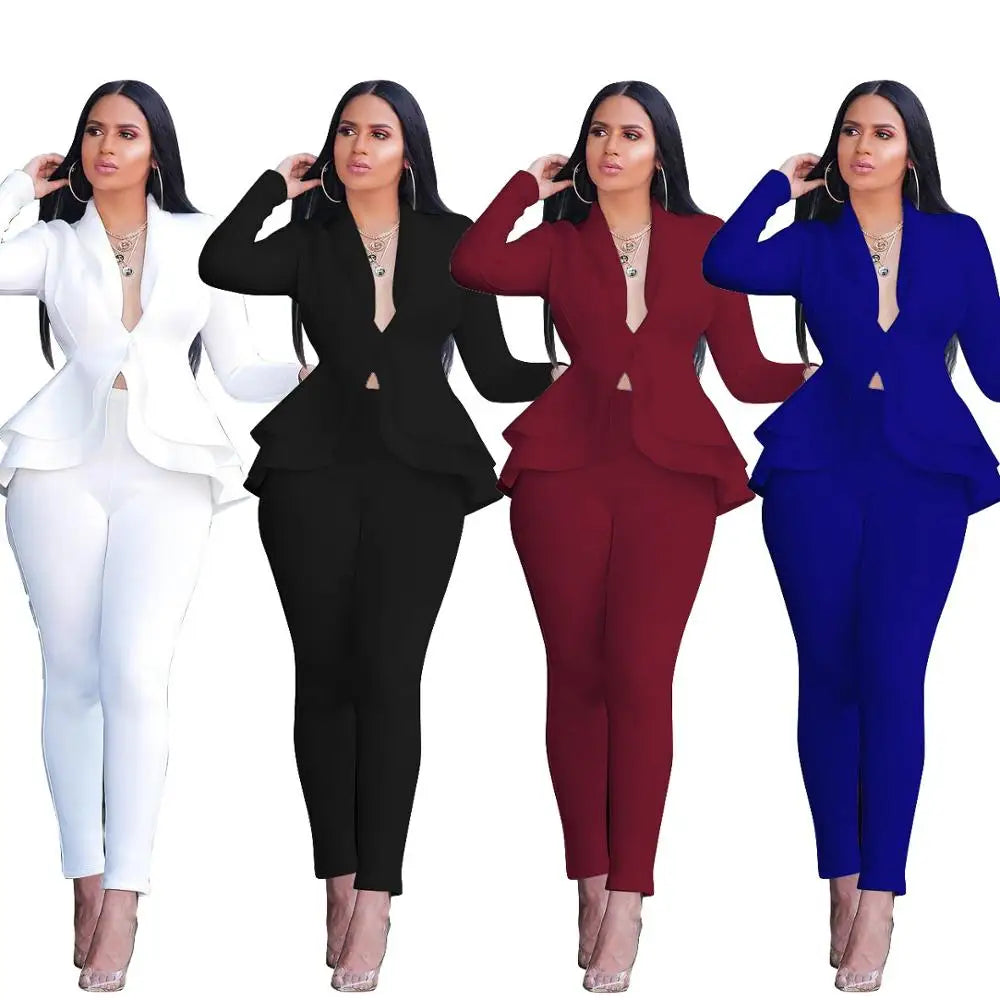 Women's Long Sleeve 2-Piece Set
