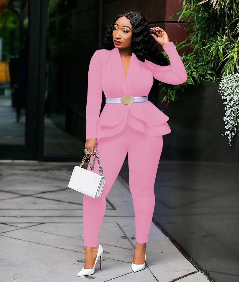 Women's Long Sleeve 2-Piece Set
