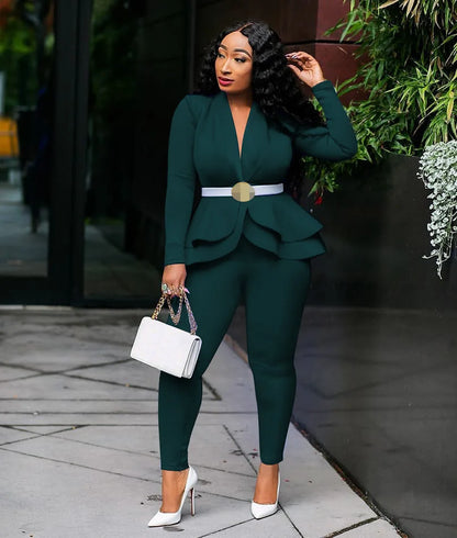 Women's Long Sleeve 2-Piece Set