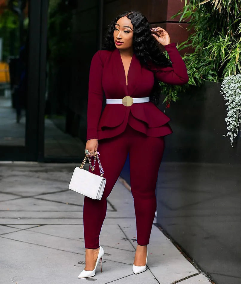Women's Long Sleeve 2-Piece Set
