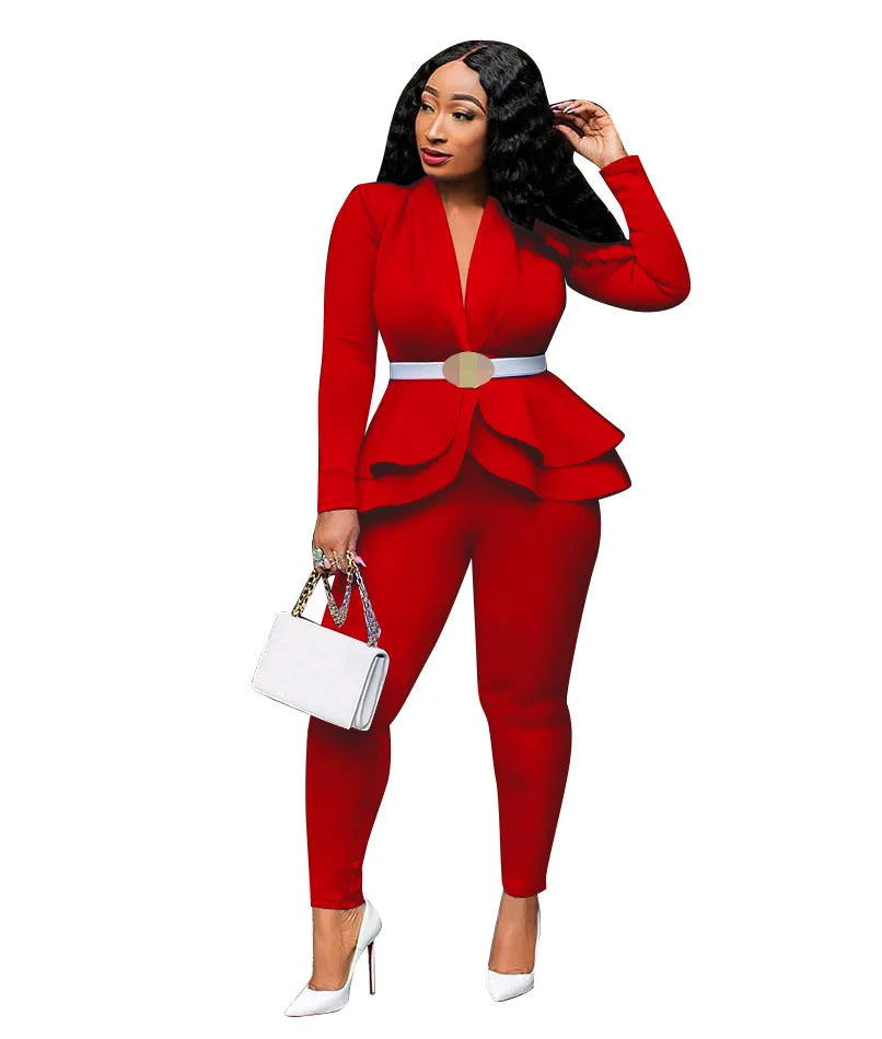 Women's Long Sleeve 2-Piece Set