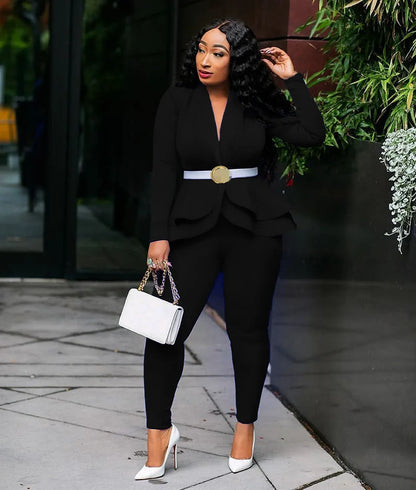 Women's Long Sleeve 2-Piece Set