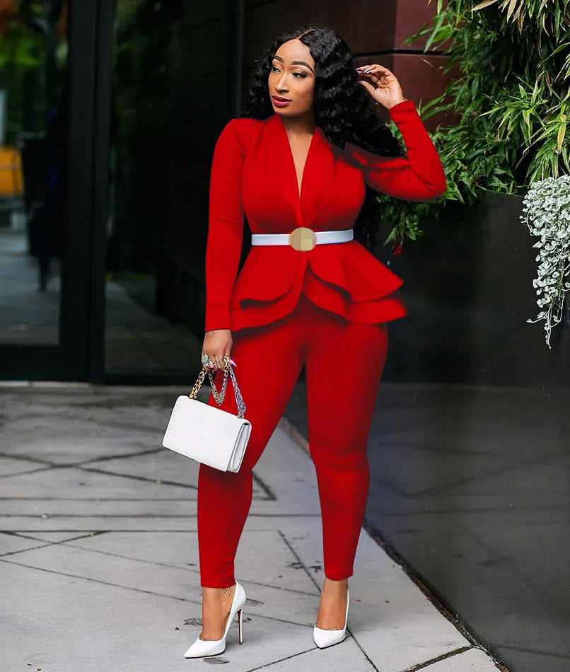 Women's Long Sleeve 2-Piece Set