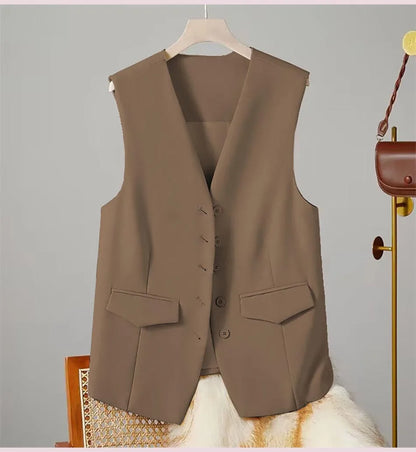 Women's V-Neck Business Vest
