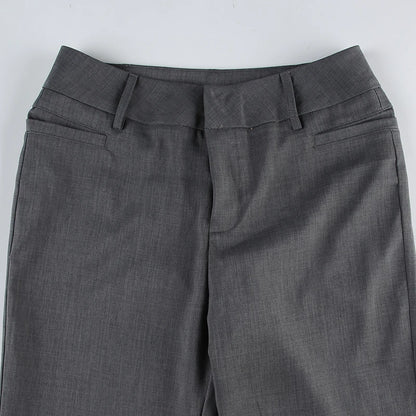 Elegant Women's Slim-fit Trousers