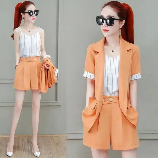 Elegant Women's 3-Piece Suit Set