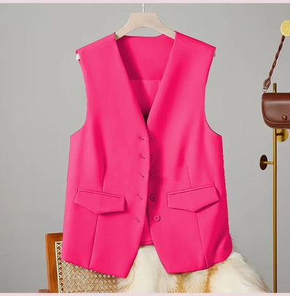 Women's V-Neck Business Vest