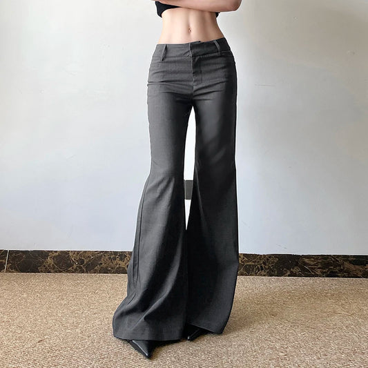 Elegant Women's Slim-fit Trousers