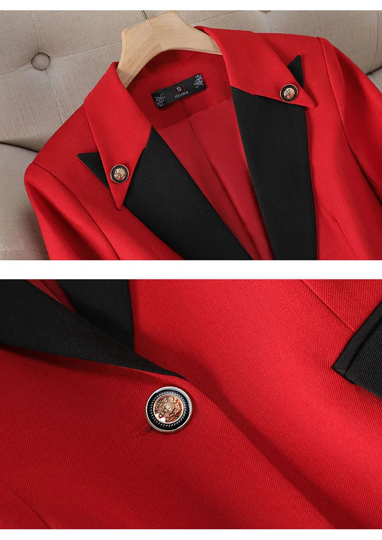 Elegnat Women's  Office 2-Piece Suit
