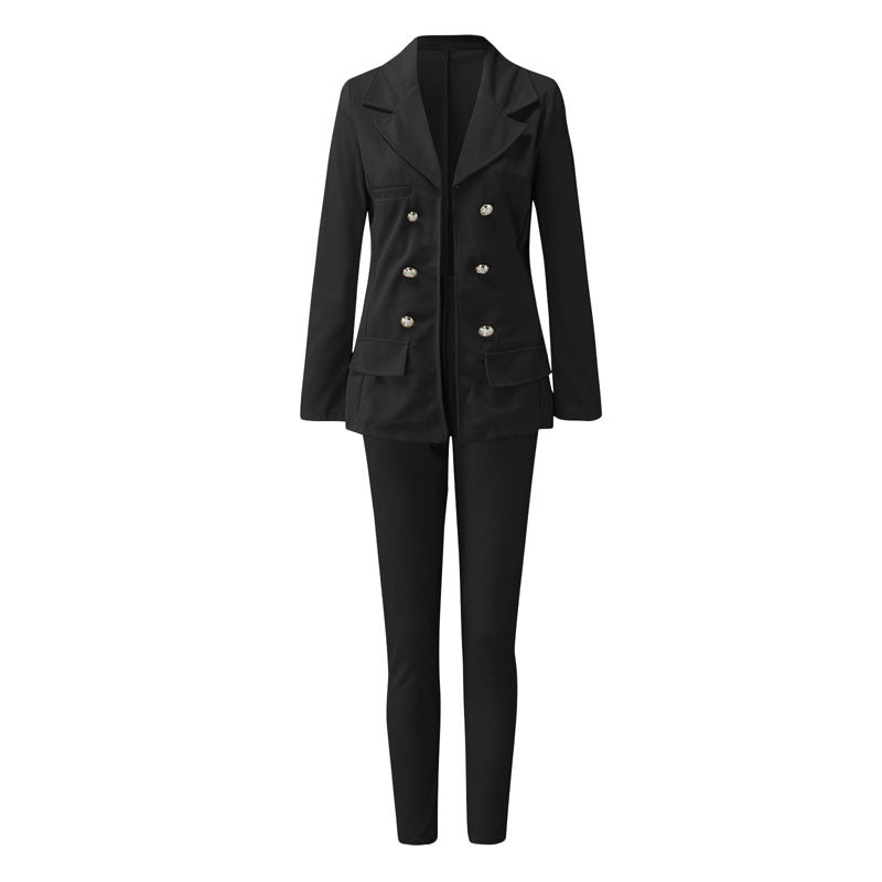 Elegant Women's Business Blazar & Pants Set
