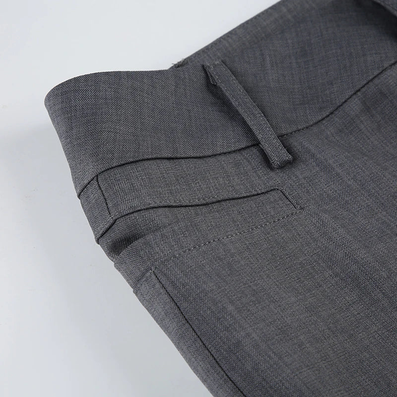 Elegant Women's Slim-fit Trousers