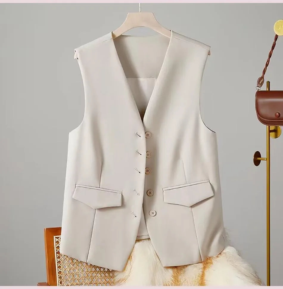 Women's V-Neck Business Vest