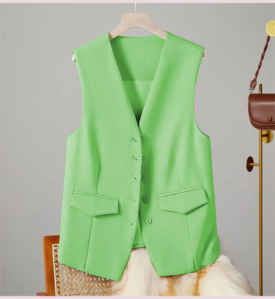 Women's V-Neck Business Vest