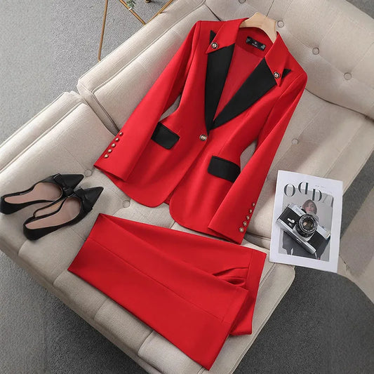 Elegnat Women's  Office 2-Piece Suit