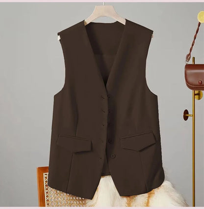 Women's V-Neck Business Vest