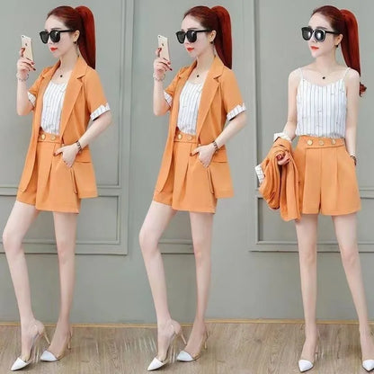 Elegant Women's 3-Piece Suit Set
