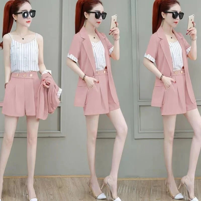 Elegant Women's 3-Piece Suit Set