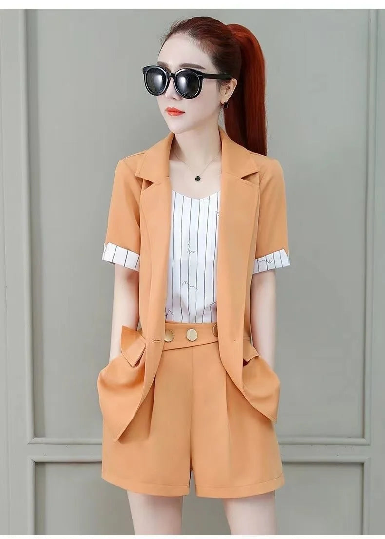 Elegant Women's 3-Piece Suit Set