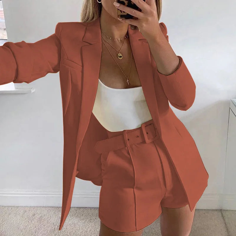Women's Casual 2- Piece Shorts Set