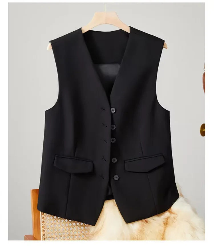 Women's V-Neck Business Vest