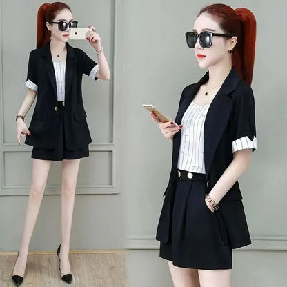 Elegant Women's 3-Piece Suit Set