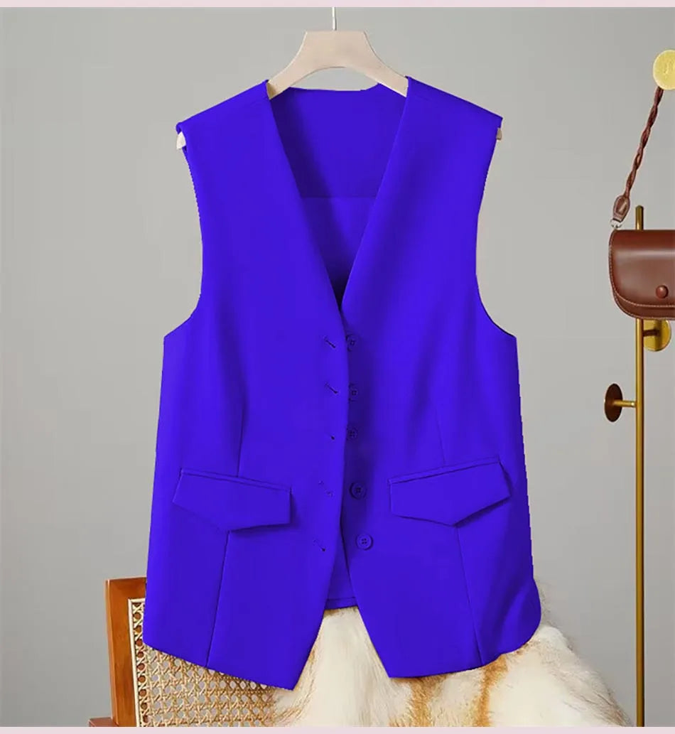Women's V-Neck Business Vest
