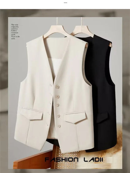 Women's V-Neck Business Vest