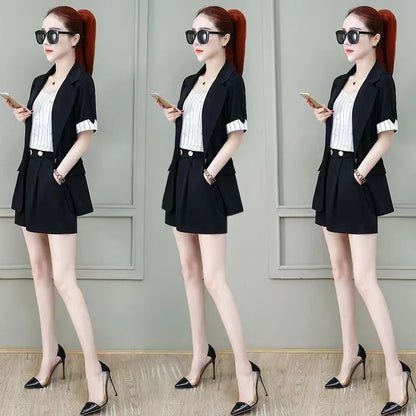 Elegant Women's 3-Piece Suit Set
