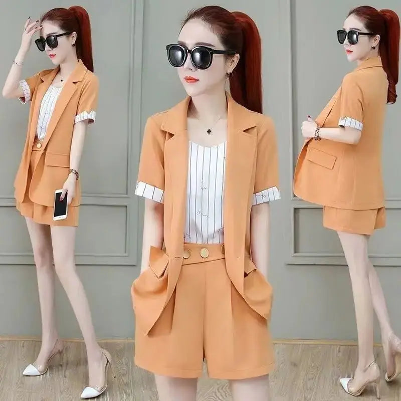 Elegant Women's 3-Piece Suit Set