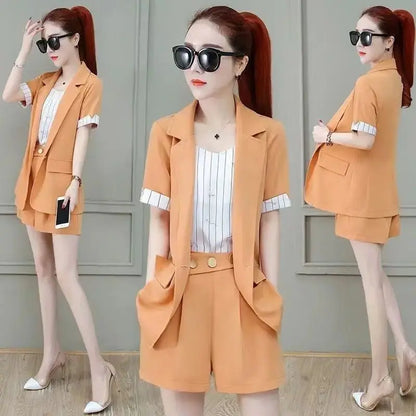 Elegant Women's 3-Piece Suit Set