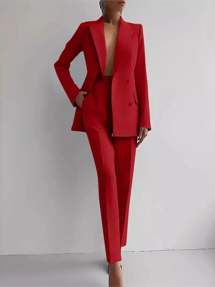 Elegant Women's Office trousers Set