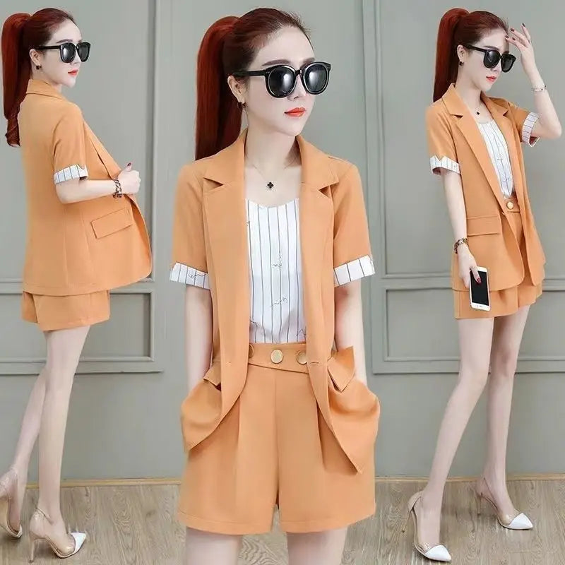 Elegant Women's 3-Piece Suit Set