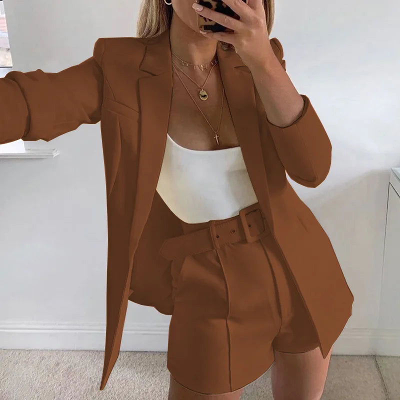 Women's Casual 2- Piece Shorts Set