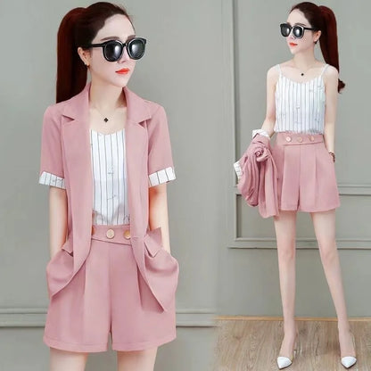 Elegant Women's 3-Piece Suit Set