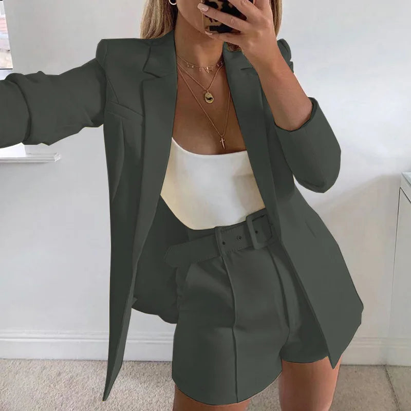 Women's Casual 2- Piece Shorts Set