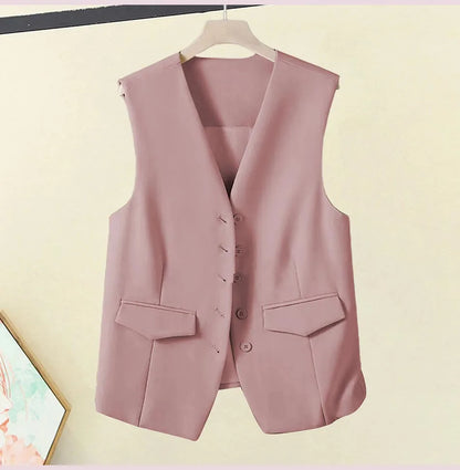 Women's V-Neck Business Vest