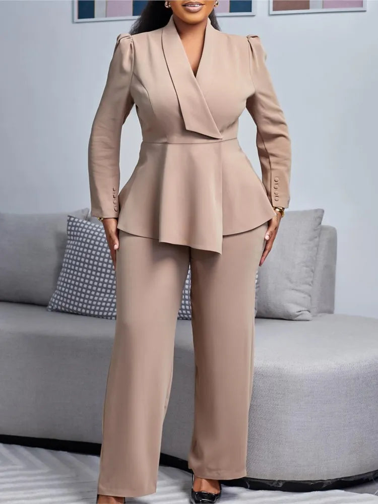 Women's Hight-Waist 2- Piece Set