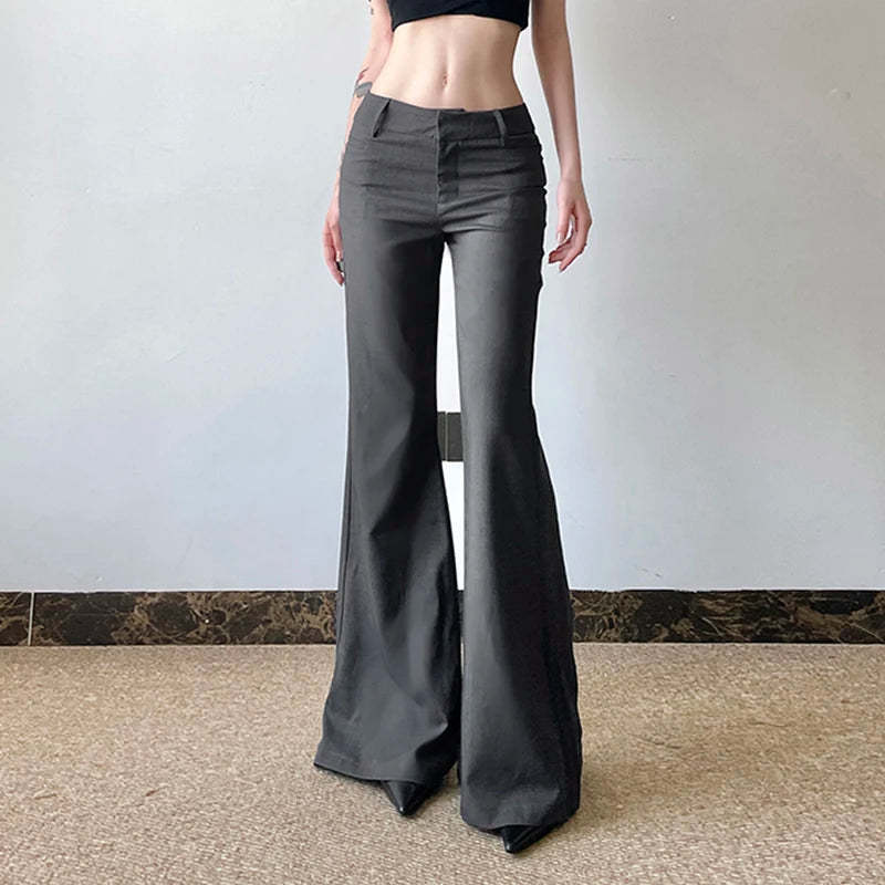 Elegant Women's Slim-fit Trousers