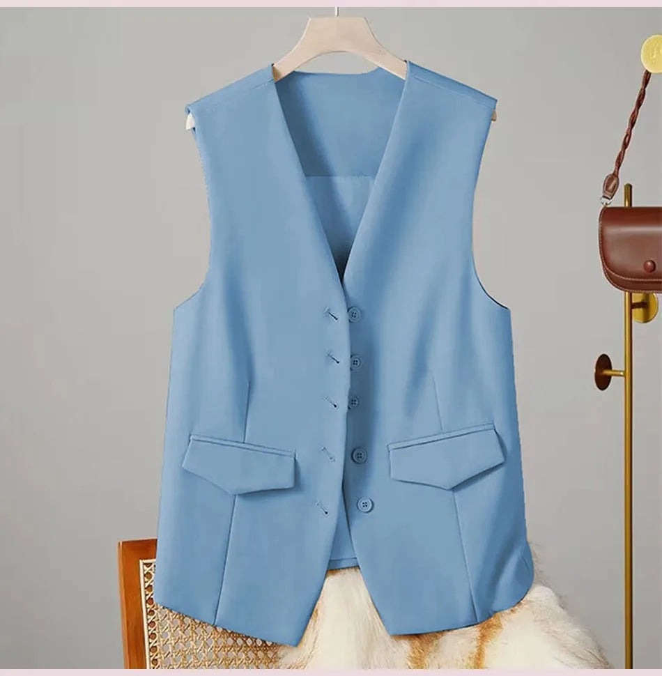 Women's V-Neck Business Vest