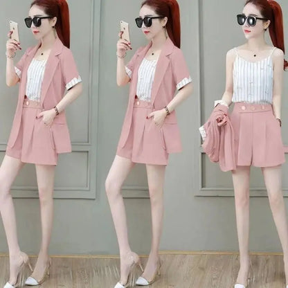 Elegant Women's 3-Piece Suit Set
