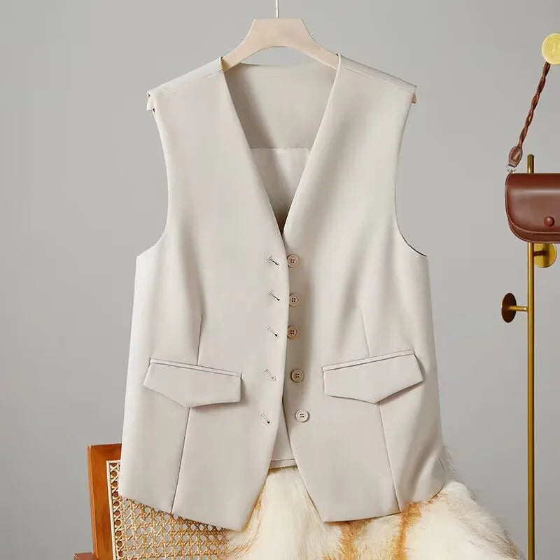 Women's V-Neck Business Vest