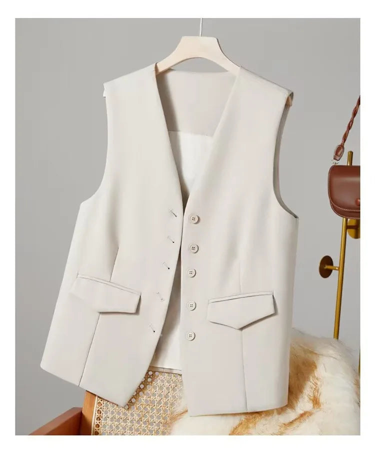 Women's V-Neck Business Vest