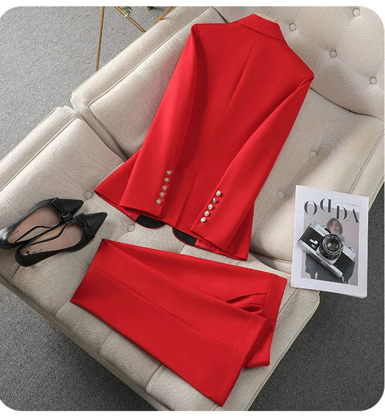 Elegnat Women's  Office 2-Piece Suit