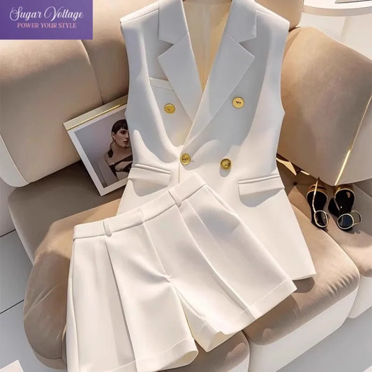 Elegant Women's Summer Blazer Set