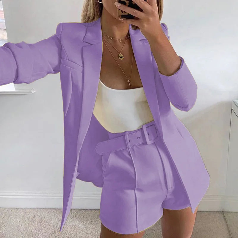 Women's Casual 2- Piece Shorts Set