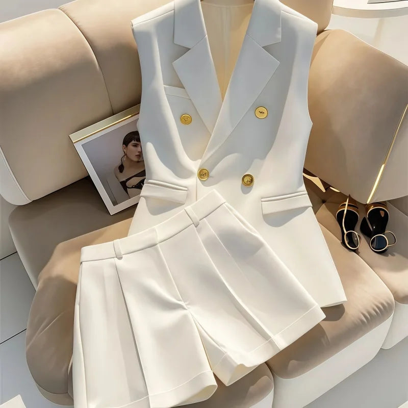 Elegant Women's Summer Blazer Set