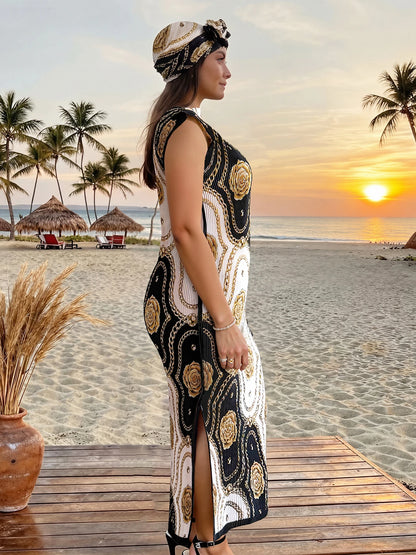 Elegant Maxi Length Muslim African Traditional Shawl for Women Dubai Luxury Kaftan Abaya Evening Dress Beach Covers Scarf